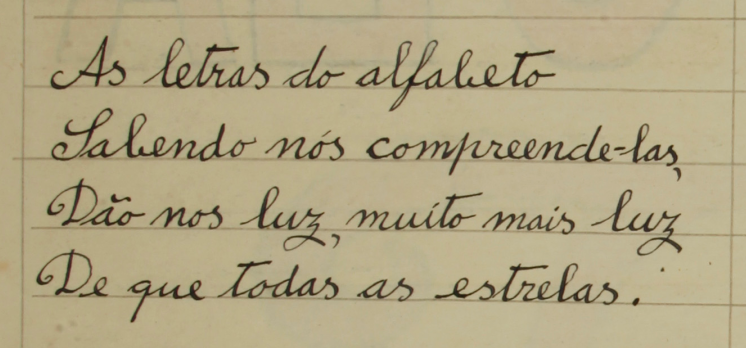 As Letras do Alfabeto