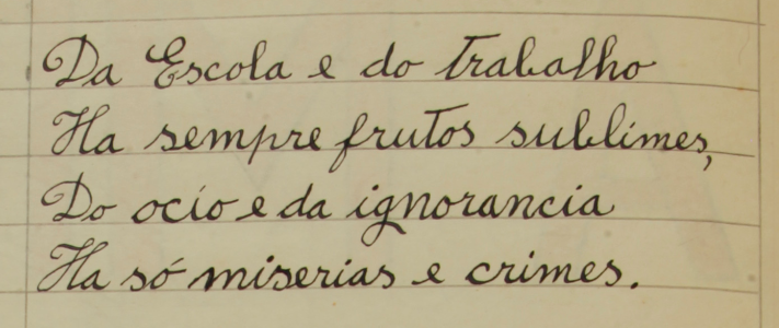 Da Escola e do Trabalho